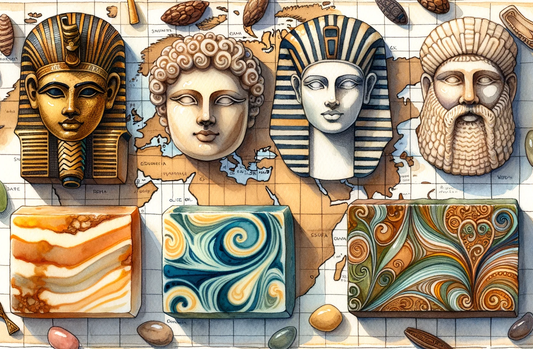 Symbolic image signifying soaps historical significance