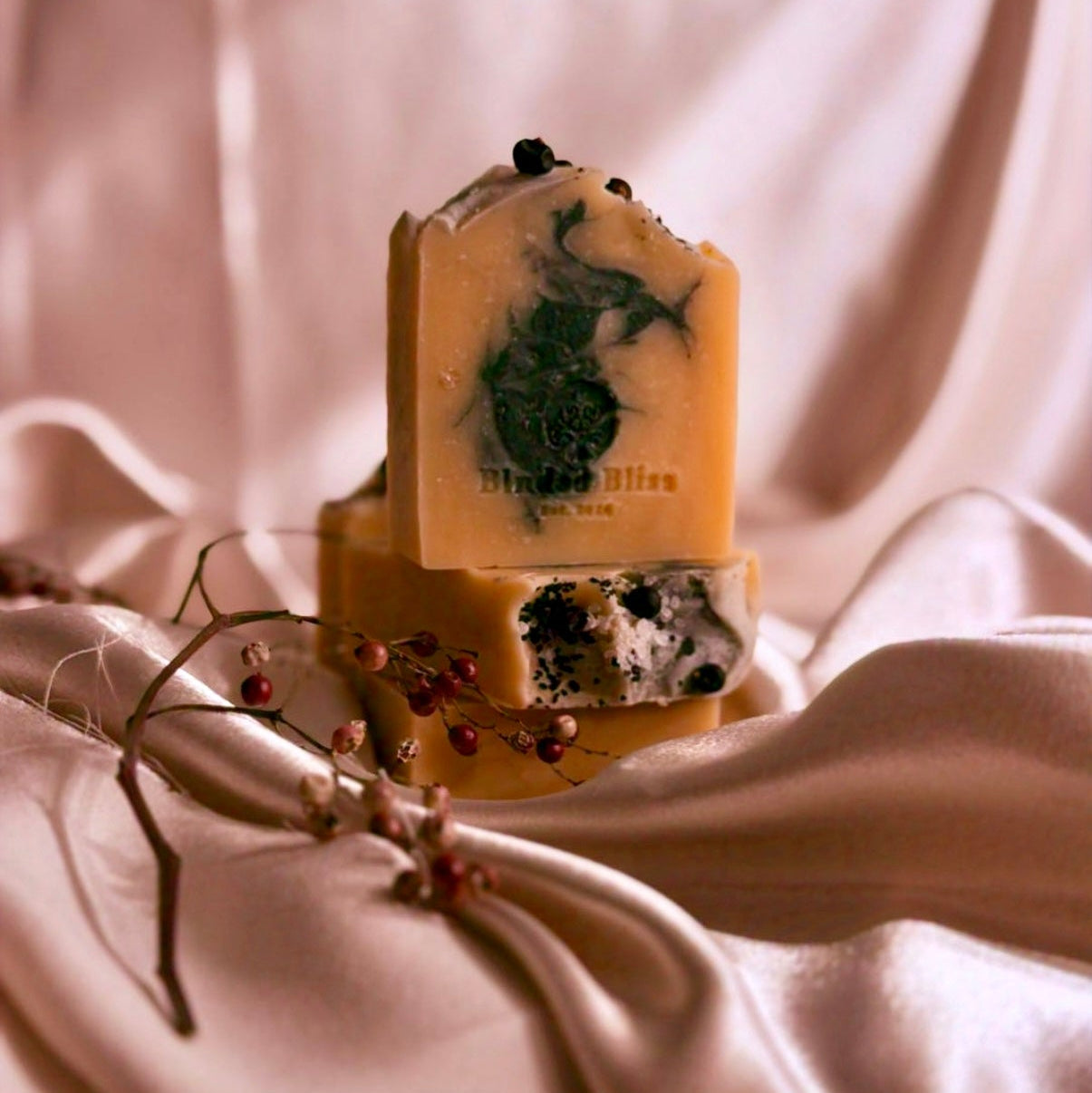 Blnded Bliss Northern Start Patchouli & Vanilla handmade tallow soap.