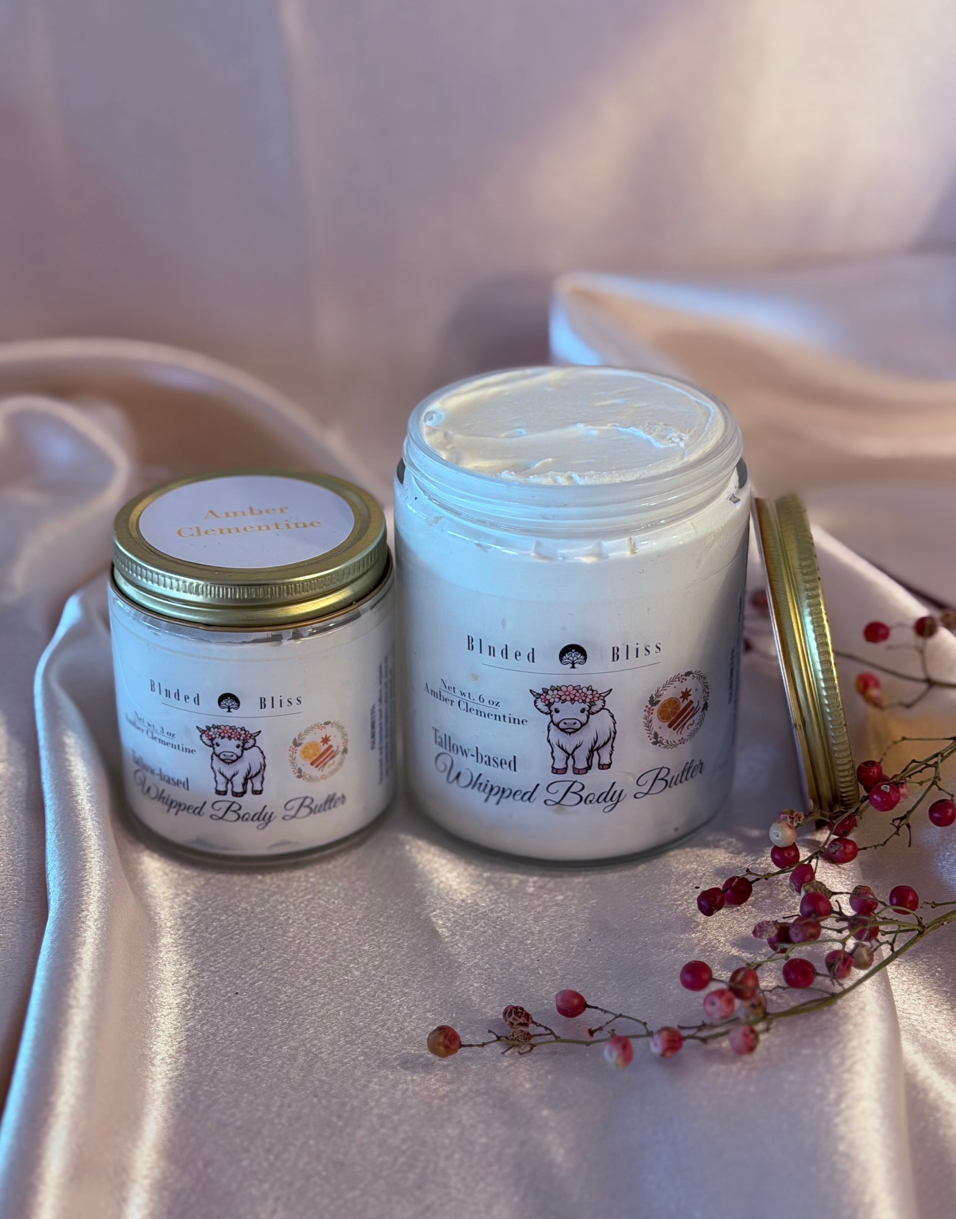 100% grass fed/finished beef tallow that has gorgeous natural additives all whipped to perfection 